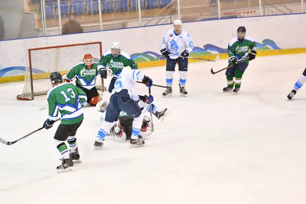 ロシア オレンブルク 2017年4月5日 男子アイスホッケートーナメント チャレンジカップ — ストック写真
