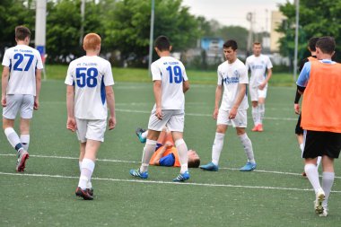 Orenburg Rusya 6 Haziran 2017 yıl: çocuklar Ckf arasında açık Şampiyonası Kupası futbol play