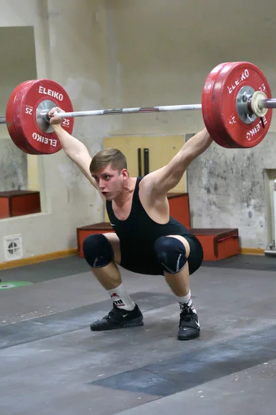 Orenburg Rusya Federasyonu Aralık 2017 Yıl Boys Halter Içinde Kupası — Stok fotoğraf