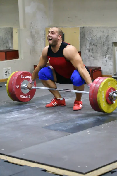 Оренбург Росія Dezember Jahr 2017 Між Чоловіками Чашки Чемпіонат Важкої — стокове фото