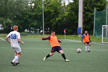 Orenburg Rusya 6 Haziran 2017 yıl: çocuklar Ckf arasında açık Şampiyonası Kupası futbol play