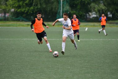 Orenburg Rusya 6 Haziran 2017 yıl: çocuklar Ckf arasında açık Şampiyonası Kupası futbol play