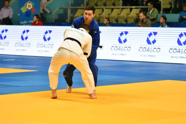 Orenburg Rusia Mayo 2018 Los Niños Compiten Judo Por Judo —  Fotos de Stock