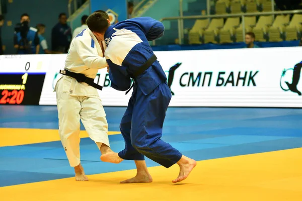 Orenburg Ryssland Maj 2018 Pojkar Tävla Judo För Europeiska Judo — Stockfoto