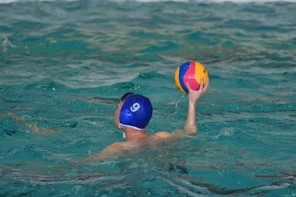 Orenburg Russie Mai 2017 Ans Les Garçons Jouent Water Polo — Photo