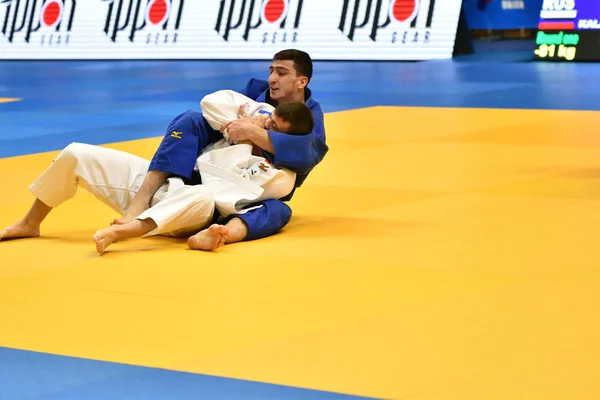 Orenburg Rusya Federasyonu Mayıs Yıl 2018 Boys Rekabet Judo Avrupa — Stok fotoğraf