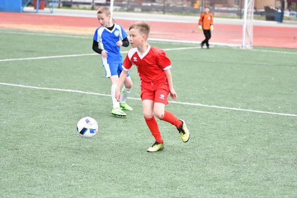 Orenburg Rusya Federasyonu 2017 Yıl Mayıs Oyun Çocuklar Oyunlarda Futbol — Stok fotoğraf