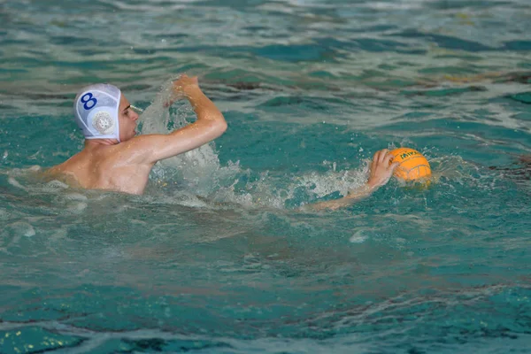 Orenburg Rússia Maio 2017 Anos Meninos Jogam Pólo Aquático Torneio — Fotografia de Stock