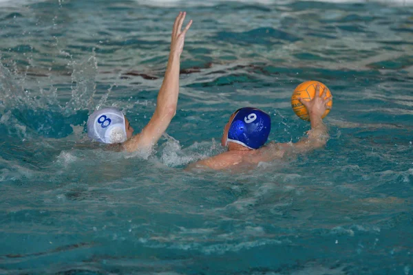 Orenburg Russland Mai 2017 Jahre Die Knaben Spielen Wasserball Beim — Stockfoto