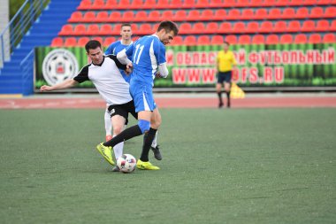 Orenburg, Rusya Federasyonu 8 Haziran 2017 yıl: Boys futbol oynamak