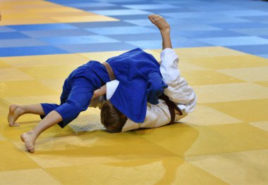Erkekler Judo 'da yarışıyor