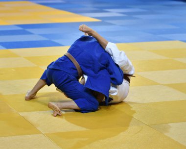 Erkekler Judo 'da yarışıyor