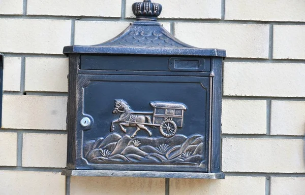 Mailbox for correspondence letters, newspapers and magazines
