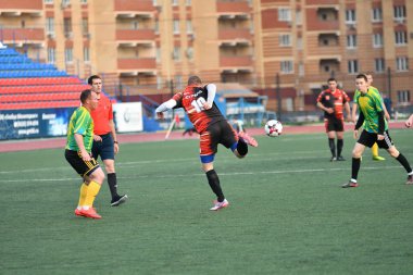 Orenburg, Rusya Federasyonu 8 Haziran 2017 yıl: Boys futbol oynamak
