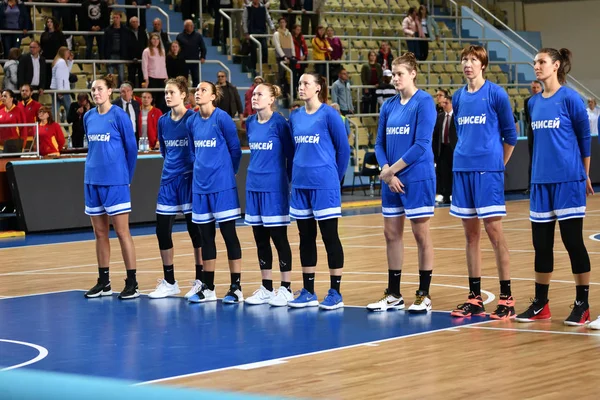 Orenburg, Rusland - 3 oktober 2019: Meisjes basketballen — Stockfoto