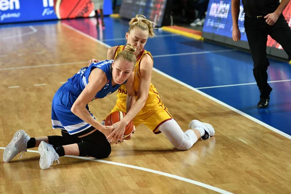 Orenburg, Rusland - 3 oktober 2019: Meisjes basketballen — Stockfoto