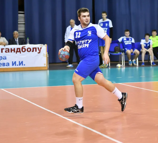 Orenburg Rusia Febrero12 2018 Año Niños Juegan Balonmano Torneo Internacional — Foto de Stock