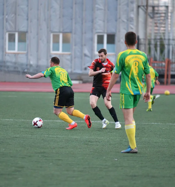 Orenburg Rusia Juni 2017 Anak Laki Laki Bermain Sepak Bola — Stok Foto