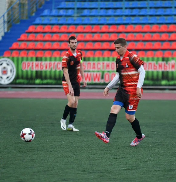 Orenburg Russland Juni 2017 Jahr Jungen Spielen Fußball Bei Der — Stockfoto