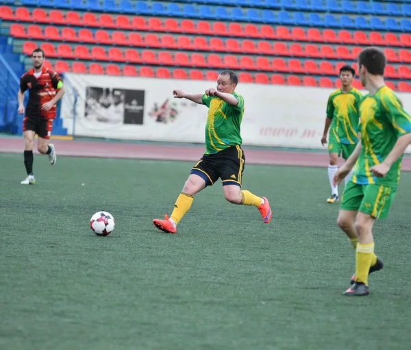 Orenburg Rusia Junio 2017 Año Los Niños Juegan Fútbol Copa —  Fotos de Stock