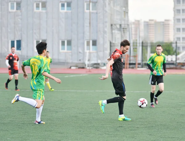 Orenburg Rusia Junio 2017 Año Los Niños Juegan Fútbol Copa —  Fotos de Stock