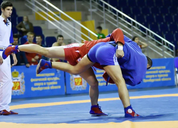 Orenburg Rosja Października 2019 Zawody Chłopców Samoobrona Bez Broni Mistrzostwach — Zdjęcie stockowe