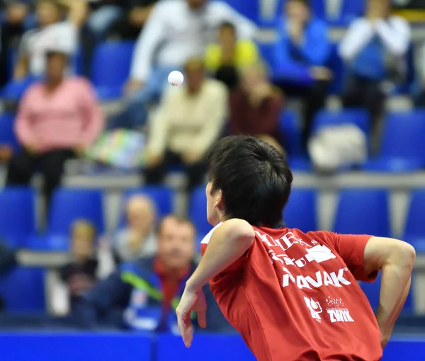 Orenburg Rusland September 2017 Jongen Neemt Deel Aan Europese Kampioenschappen — Stockfoto