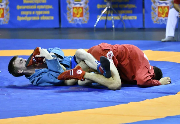 Orenburg Rússia Outubro 2019 Competições Meninos Autodefesa Sem Armas Campeonato — Fotografia de Stock