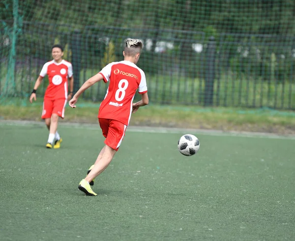 Orenburg Russia June 2019 Year Girls Play Football Women Tournament — Stock Photo, Image