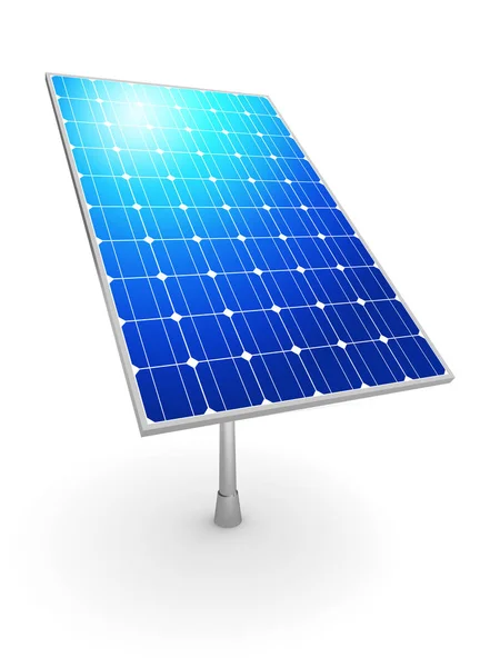 Батарея Солнечной Энергии Электрической Панели Изображение — стоковое фото