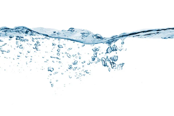 Superficie del agua fondo blanco —  Fotos de Stock