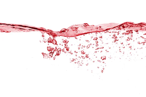 Splash wave of red wine — Stock Photo, Image