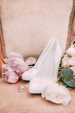 düğün ayakkabıları Gelinlik düğün günü dekor antik sanat