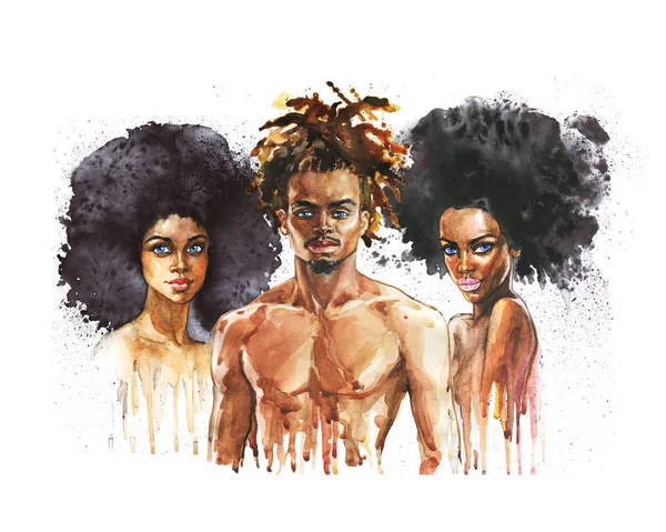 Suluboya moda portre