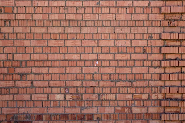 Baksteen muur driedimensionaal patroon textuur achtergrond — Stockfoto
