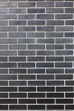 taş tuğla beyaz dikiş swall desen doku arka plan dikey ile siyah