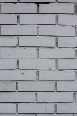 Beyaz taş tuğla duvar desen doku arka plan dikey atış