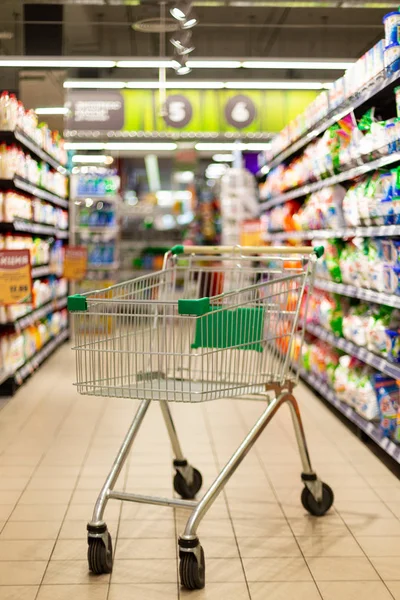 süpermarket alışveriş sepeti boş