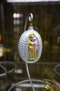 Vintage Noel ağacı oyuncak süslemeleri melekler