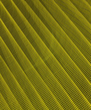 soyut uzun pozlama bulanık ışık çizgileri siyah ve sarı arka plan. Geometrik şekiller