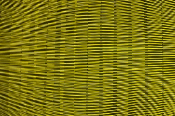 Abstrata exposição longa linhas de luz borradas fundo preto e amarelo. Formas geométricas — Fotografia de Stock