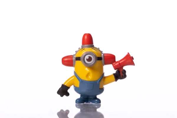 LA, CA, USA Sep 1, 2020: El minion de juguete Carl de Despicable Me 2 película. —  Fotos de Stock
