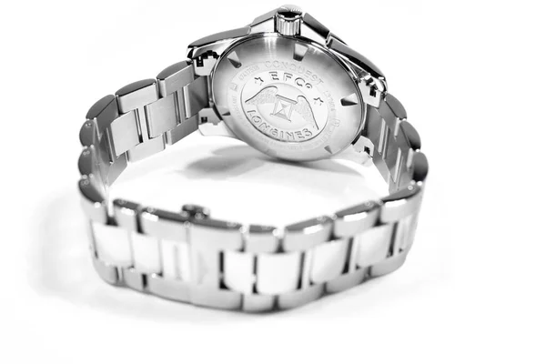 Tokio, Japan 01.10.2020 - Longines Armbanduhr, berühmte Schweizer Uhr — Stockfoto