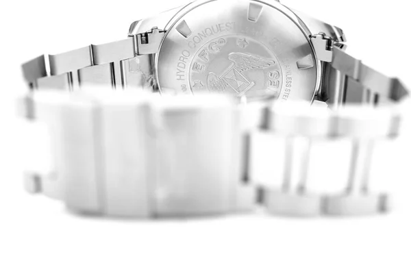 로마, 이탈리아 01.10.2020 - 롱 인스의 손목 시계. 유명 한 거즈가 시계 브랜드를 만들었습니다. — 스톡 사진