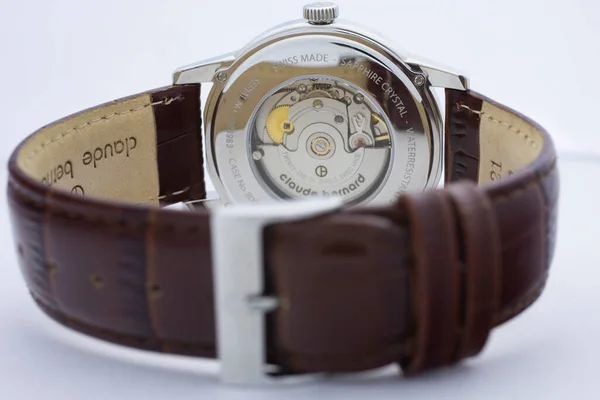 Geneve, Szwajcaria 01.10.2020 - Claude Bernard szwajcarski zegarek — Zdjęcie stockowe