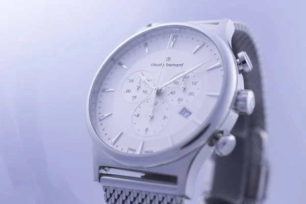 Ginebra, Suiza 01.10.2020 - Claude Bernard reloj de fabricación suiza — Foto de Stock