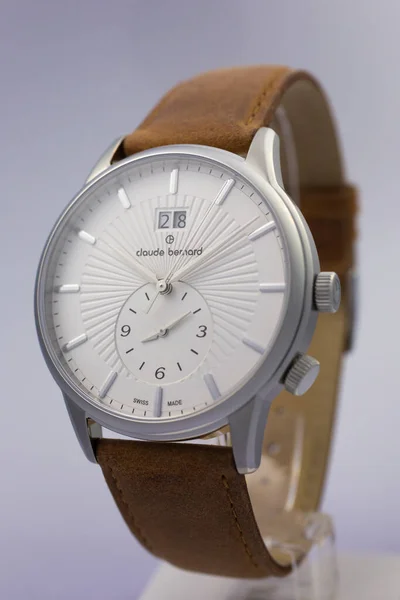 Geneve, Switzerland 01.10.2020 - Claude Bernard swiss made watch — 스톡 사진