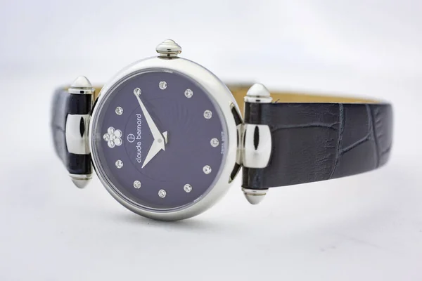 Geneve, Switzerland 01.10.2020 - Claude Bernard swiss made watch — Stock Photo, Image