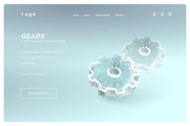 Işık arka plan üzerinde bir lamba düşük poli tel kafes sanat yanılsaması. akıl hocalığı veya kapasite geliştirme veya motivasyon koçu bir kez. Bağlı nokta ve çokgen çizgileri ile çokgen illüstrasyon. 3b vektör