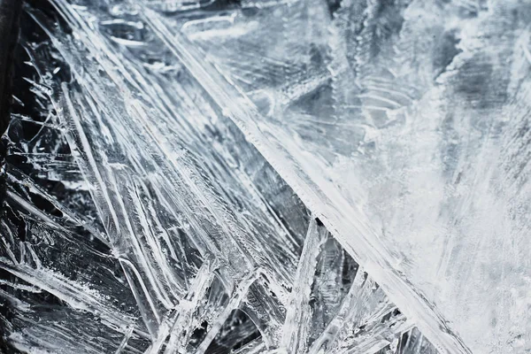 Detailed background texture of ice as a texture or background